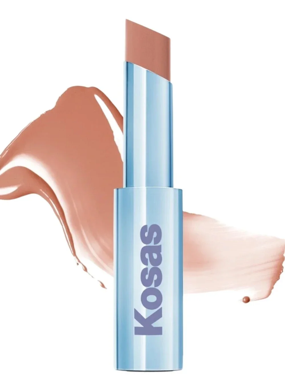 Kosas Moisturizing Lip Shine - Heatwave- Neutral Rosey Beige - Tinted Lip Balm